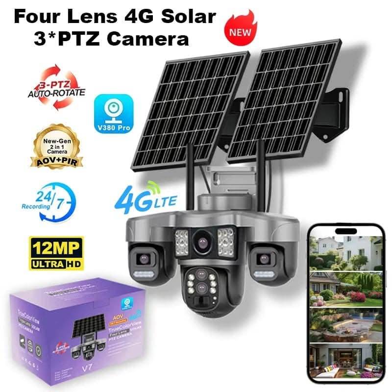 Caméra solaire 4G