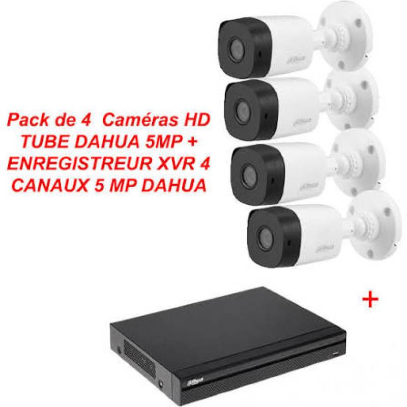 Kit Dahua XVR 4 Canaux – XVR1B04H-I/T