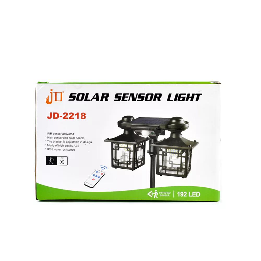 Lampe Barrière Solaire avec Interrupteur Crépusculaire