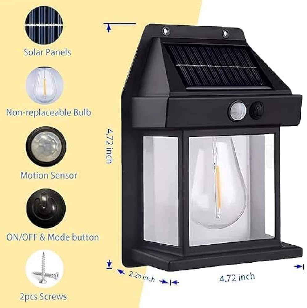 Lampe Murale Solaire Interactive - Akwa Marketplace